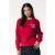 Colourful Rebel Puff Logo Relaxed Sweat Red