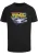 Merchcode Shirt ‘Outatime 85’  azuur / pastellila / oranje / zwart