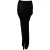 Rick Owens gedrapeerde midi-rok in zwart cupro