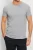 OLYMP Casual T-Shirt ronde hals zilvergrijs, Effen