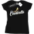 Li-cense Disney dames cinderella schoen logo katoenen t-shirt