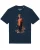 Watapparel Shirt ‘Fancy Llama’  donkerblauw / geel / bessen / oranje / rosa