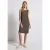 Jurk in effen kleur