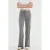Hoge Taille Rechte Pijp Bengalin Broek