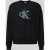 Calvin Klein Jeans Oversized fit sweatshirt met logostitching, model ‘Premium’