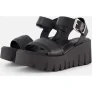 Tamaris Tamaris Sandalen met hak zwart Leer