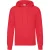 Fruit of the Loom Volwassenen Unisex klassiek sweatshirt met capuchon (Rood)