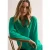Cecil Dames Blouse in effen kleur in Groen