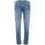 Replay Heren Katoenen Denim Rechte Jeans (Blauw)