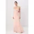 TRENDYOLMİLLA Dames Roze Effen Maxi Mouwloos Zeemeermin Avond & Gala Jurk