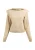 Faina Gebreide trui tuxe Dames beige