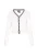 DreiMaster Maritim Gebreid vest  zwart / offwhite