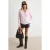 TRENDYOLMİLLA Dames Roze Effen Lang Regular fit Blouses