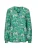 Goldner Blouse  groen / zwart / wit