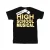 Disney Meisjes High School Musical The Musical Lights Logo Katoenen T-shirt (Zwart)