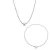 Orphelia ‘Faye’ Dames 925 Sterling Zilveren Set: Armband + Ketting – Zilver SET-7157