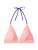 Calvin Klein Swimwear Bikinitop ‘Halter’  navy / poederroze