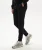 Vintage Logo Geborduurde Joggingbroek Black