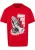 MJ Gonzales Shirt ‘Pray for you’  grijs / rood / wit