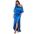 Wikkeljurk Goddiva Satin Drape Shoulder Wrap