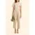 ICode Gold Beige Suit Trousers Ecru