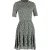M Missoni jurk van jacquardgebreid materiaal met patroon in groene polyamide