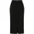 TRENDYOLMİLLA Dames Zwart Effen Midi Kokerrok- rok Rokken
