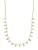 PURELEI Ketting ‘Colorful Coral’  lichtblauw / goud / rosa / parelwit
