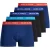 Jack & Jones Heren boxershorts trunks jaclee 5-pack blauw/zwart