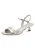 Tamaris Sandalen met riem  zilver