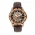 Reign Philippe Automatische Skeleton Leren Band Horloge