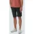 No Excess Short Cargo Garment Dyed + Stone Washed Stretch Motorblack