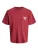 JACK & JONES Shirt ‘JORNorrebro’  rood / wit