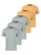 LERROS Shirt ‘Basic’  zilvergrijs