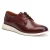 Base London Wing Leren Herenschoenen In Verbrand Bruin Derby Model