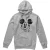 Disney Heren mickey mouse gezicht distress hoodie