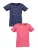 BLUE SEVEN Shirt  navy / pasteelgeel / mintgroen / lichtroze