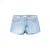 MANGO TEEN regular short light blue denim