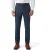 Marineblauwe tweedbroek voor heren met visgraatmotief – Harris