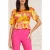 GUESS Marciano By  Blossom Blouse Eden Print
