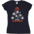 Li-cense Disney dames mickey mouse and friends kerstboom katoenen t-shirt