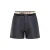 Like Flo imitatieleren regular fit casual short – antraciet