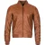 Varisty leren bomberjack