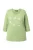 Ulla Popken Shirt  lichtgroen / wit