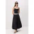 TRENDYOLMİLLA Dames Zwart Effen Maxi Ballon Rokken