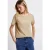 Street One Dames Shirt met folietekst in Beige