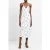French Connection Kirsty Drape Sun Dress White Multi