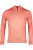 Thomas Maine Half-Zip Sweater oranje, Effen