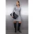 TRENDYOLMİLLA Dames Grijs Effen Extra Kort / Super Mini Lang Casual Bodycon Jurken