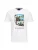 19V69 ITALIA Shirt ‘Rafael Beach’  turquoise / hemelsblauw / lichtbruin / wit